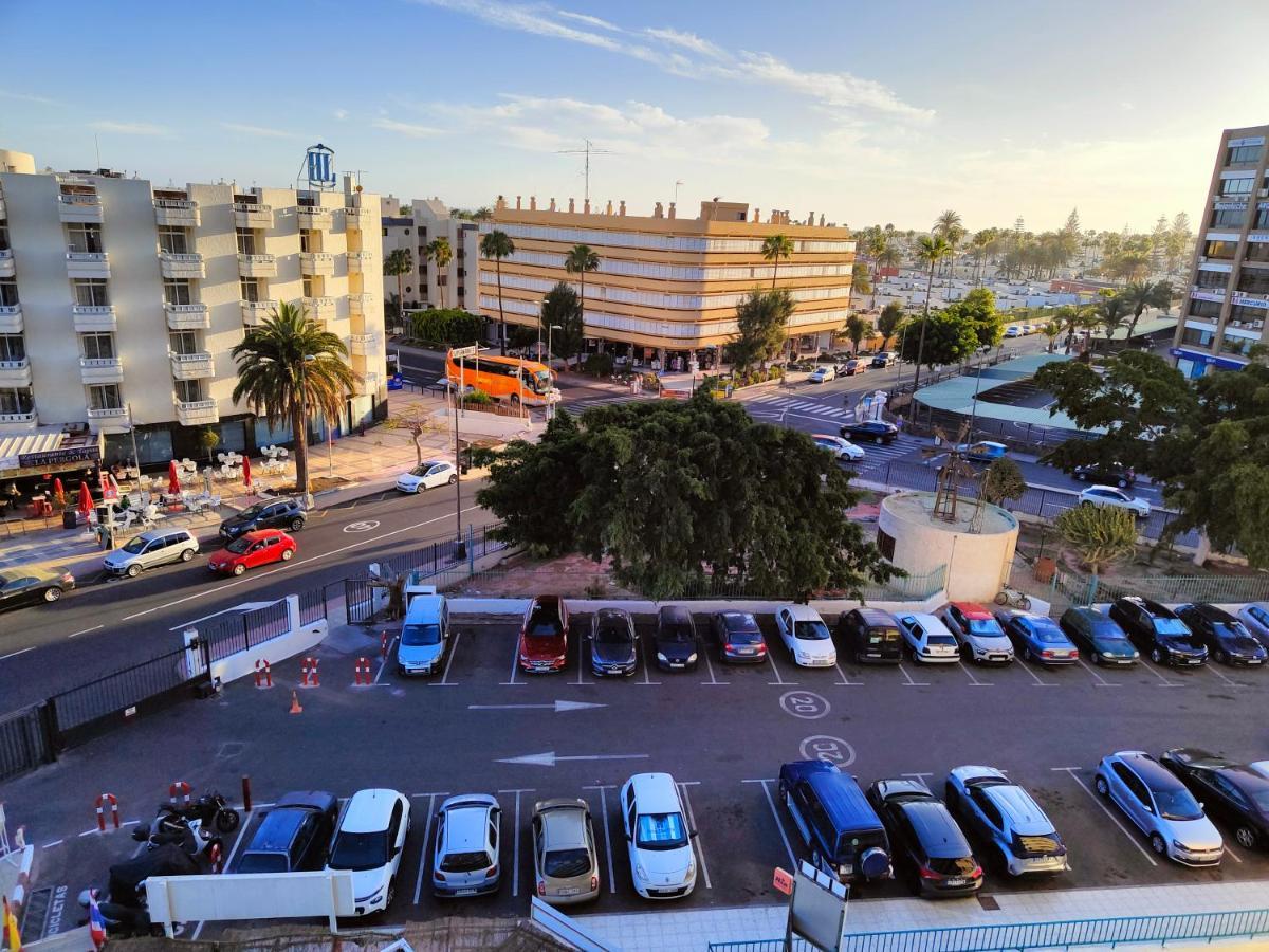 פלאייה דל אינגלז Residencial Los Molinos Con Piscina, Tv Internacional Y Wifi מראה חיצוני תמונה