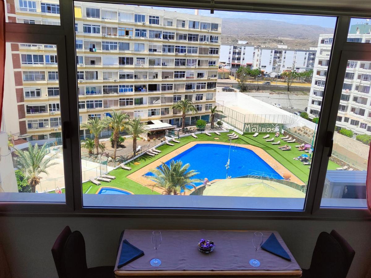 פלאייה דל אינגלז Residencial Los Molinos Con Piscina, Tv Internacional Y Wifi מראה חיצוני תמונה